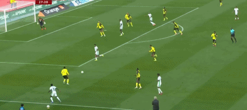 半场：尼日利亚1-0乌干达，巴希鲁助攻奥努阿楚破门