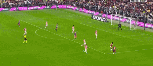 第22分钟，费尔明似传似射，费兰弹射破门，巴萨1-0毕包